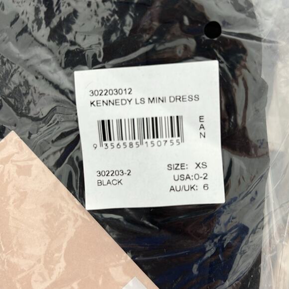 NWT $260 KEEPSAKE the label AUSTRALIA Kennedy satin wrap ruffle dress US… - Picture 5 of 9